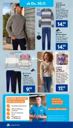 Gazetka promocyjna AldiSud - IN ZWEI WOCHEN - Gazetka - ważna od 02.12 do 02.12.2023 - strona 20 - produkty: aldi, Bau, baumwolle, Cardigan, dell, elle, gin, jeans, Mode, obst, Pullover, Ria, Strickpullover, Ti, up2fashion, usb, wolle