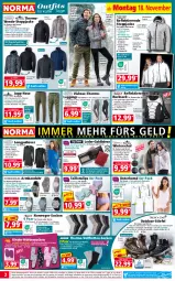 Gazetka promocyjna Norma - Norma - Gazetka - ważna od 25.11 do 25.11.2024 - strona 2 - produkty: Armband, Armbanduhr, asti, Bau, baumwolle, Bebe, braun, cashmere, damen-mode, dell, eis, Elan, elle, Frottee-Socken, Geldbörse, gin, hemd, hose, Jacke, Kinder, lack, leggings, LG, Mode, ndk, olive, orange, Pullover, reis, Ria, rind, rucksack, rwe, sac, Schal, schultergurt, scotch, slip, slips, socken, Spiele, Steppjacke, Taillenslip, Tasche, taschen, tee, Thermoleggings, Ti, Tiere, tisch, uhr, Unterhemd, wasser, wolle