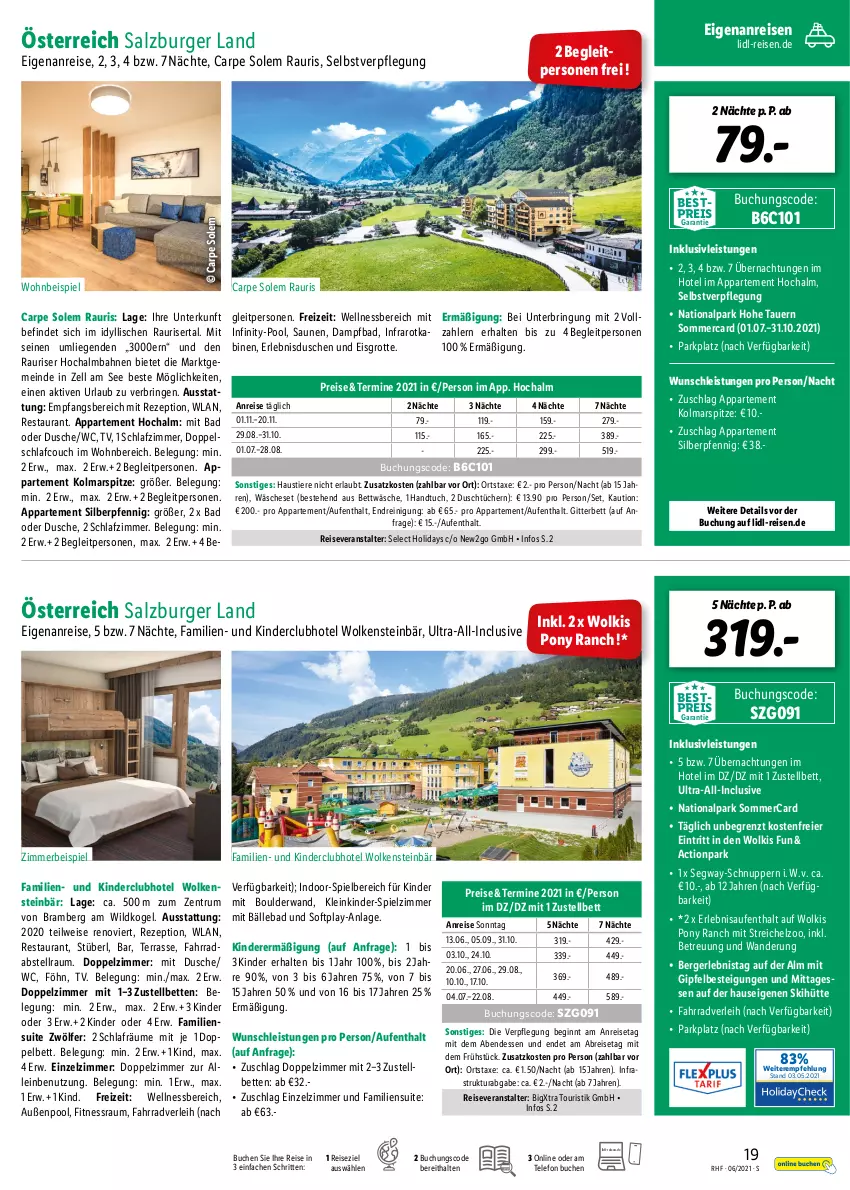 Aktueller Prospekt Lidl - Monatliche-Reisehighlights - von 27.05 bis 27.07.2021 - strona 19