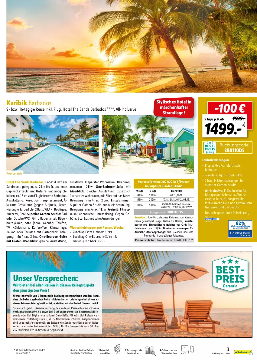 Aktueller Prospekt Lidl - Monatliche-Reisehighlights - von 27.05 bis 27.07.2021 - strona 3