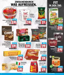 Gazetka promocyjna Aez - Prospekte - Gazetka - ważna od 27.04 do 27.04.2024 - strona 12 - produkty: after eight, aufstrich, beutel, butter, butterkeks, cerealien, chips, choclait chips, choco crossies, corny, creme, crossies, eis, frucht, fruchtaufstrich, fruchtgummi, Funny Frisch, funny-frisch, hafer, haribo, kakao, keks, kekse, kokos, kraft, Lakritz, leibniz, linsen, lorenz, mandel, milch, natur, natura, nestlé, nuss, oder lakritz, raffaello, reis, reiss, riegel, saltletts, sandwich, Spezi, Ti, ZTE