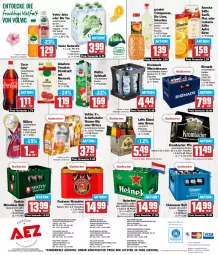 Gazetka promocyjna Aez - Prospekte - Gazetka - ważna od 27.04 do 27.04.2024 - strona 16 - produkty: AEZ, Alwa, amecke, apfel, apfelsaft, bier, bio, bionade, buch, cola, decke, direktsaft, drucker, eis, elle, Engel, ente, fisch, flasche, Germ, glasflasche, granini, heineken, kerze, krombache, krombacher, krombacher pils, krumbach, limo, meersalz, mineralwasser, Mixer, mixery, natur, natura, nuss, Paula, paulaner, perla, pils, reis, rel, ring, rum, saft, säfte, salz, schöfferhofer, Spaten, tee, teller, Ti, tomate, tomaten, uhr, veltins, volvic, wasser, weissbier, ZTE