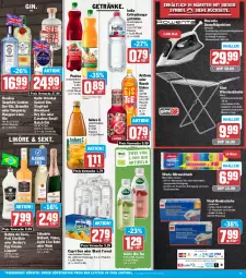 Gazetka promocyjna Hit - Prospekte - Gazetka - ważna od 27.08 do 27.08.2022 - strona 15 - produkty: batida, bio, black forest, bombay sapphire, bügel, Bügeleisen, Cap, capri-sun, dampfbügeleisen, Dooley‘s, dry gin, edelstahl, eier, eierlikör, eis, eistee, erfrischungsgetränk, erfrischungsgetränke, flasche, Garten, getränk, getränke, gin, handschuhe, hella, Hohes C, lack, leine, likör, liqueur, london dry, london dry gin, punica, Rauch, Reinigung, reis, rowenta, sapphire, schuhe, sekt, söhnlein, söhnlein brillant, Tanqueray, tee, Ti, Tiere, tuc, vileda, volvic, wasser, wassertank, weck, wein, ZTE