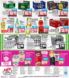 Gazetka promocyjna Hit - Prospekte - Gazetka - ważna od 27.08 do 27.08.2022 - strona 16 - produkty: aeg, almighur, almighurt, Alwa, angebot, angebote, auer, Bad, beutel, bier, braun, burger, burgwallbronn, coca-cola, cola, drink, drinks, drucker, ehrmann, ehrmann almighurt, eimer, eis, elle, Engel, espresso, fanta, fanta oder, fanta oder sprite, fisch, flasche, flensburger, gerolsteine, gerolsteiner, gin, glasflasche, Hefe, intermezzo, jever, kerze, köstritzer, limo, limonade, limonaden, Lübecker, mineralwasser, oder sprite, Paula, paulaner, Rauch, reis, rheinfels quelle, san pellegrino, schorle, Segafredo, sprite, steiner, tee, Ti, uhr, wasser, weissbier, ZTE