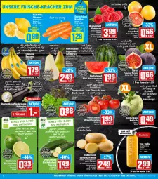 Gazetka promocyjna Hit - Prospekte - Gazetka - ważna od 27.08 do 27.08.2022 - strona 2 - produkty: aubergine, auer, aus dem kühlregal, banane, bananen, beere, beeren, berliner, beutel, bio, Birnen, braten, bunte salate, chiquita, discount, eis, Feigen, flasche, fleisch, frucht, früchte, fruchtfleisch, gin, glasflasche, grapefruit, grill, himbeer, himbeere, himbeeren, ilag, karotten, kartoffel, kartoffeln, kohlrabi, kracher, küche, kühlregal, limette, limetten, mac, melone, Mett, metten, natur, naturland, Rauch, regal, reis, saft, salat, salate, Schal, Schale, speisekartoffeln, strauchtomaten, tafelbirnen, Ti, tisch, tomate, tomaten, true fruits, wasser, wassermelone, Yo, zitrone, zitronen, ZTE, zucchini