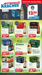 Gazetka promocyjna Getraenkeland - Gazetka - ważna od 03.07 do 03.07.2026 - strona 2 - produkty: aktionspreis, beck's, becks, bestpreis, bestpreise, bier, burger, eis, elle, flensburger, franziskaner, hacker pschorr, könig pilsener, LG, pils, pilsener, reis, Ti, veltins, weissbier
