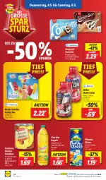 Gazetka promocyjna Lidl - Aktionsprospekt - Gazetka - ważna od 06.05 do 06.05.2023 - strona 46 - produkty: ananas, cornetto, eis, eistee, langnese, milch, Müller, müllermilch, ndk, nestlé, nestlé schöller, pfanne, Pfanner, rapsöl, reis, saft, Schal, Schale, Schöller, tee, Ti, vita