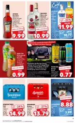 Gazetka promocyjna Kaufland - Prospekt - Gazetka - ważna od 16.08 do 16.08.2023 - strona 5 - produkty: Absolut Vodka, angebot, angebote, aperitif, aperol, bacardi, Benediktiner, bier, budweiser, coconut, drink, eis, elle, energy drink, ente, erfrischungsgetränk, früchte, früchten, fuze tea, getränk, gewinnspiel, hasseröder, himbeer, kokos, kokosnuss, kräuter, kräutern, Lagerbier, mac, monster, Monster Energy, nuss, olive, orange, orangen, pfirsich, pils, premium pils, reis, rezept, rum, rwe, SANTE, sensations, Spiele, tee, Ti, vodka, zitrone, ZTE