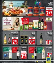 Gazetka promocyjna Edeka - Prospekte - Gazetka - ważna od 01.08 do 01.08.2026 - strona 11 - produkty: balsam, balsamico, balsamico bianco, beere, beeren, chardonnay, essig, Fernet, flasche, frucht, hengstenberg, limo, limonade, natur, natura, pasta, pasta-sauce, ricotta, sauce, saucen, tee, Ti