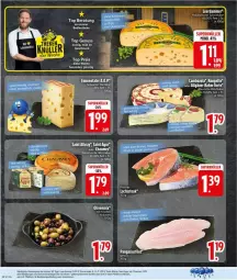 Gazetka promocyjna Edeka - Prospekte - Gazetka - ważna od 01.08 do 01.08.2026 - strona 18 - produkty: albray, emmentaler, holländischer schnittkäse, Käse, kräuter, kräutern, lachs, leerdammer, mac, nuss, Saint Agur, saint albray, schnittkäse, steak, Ti, varta, weichkäse