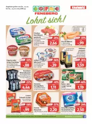 Gazetka promocyjna Feneberg - Prospekte - Gazetka - ważna od 04.02 do 04.02.2023 - strona 1 - produkty: Alwa, angebot, angebote, Becher, beutel, bohne, bohnen, dallmayr, dallmayr prodomo, eis, elle, exquisa, ferrero, Ferrero Küsschen, filet, filets, flasche, fleisch, frischkäse, hackfleisch, hackfleisch gemischt, haushaltstücher, hawesta, hering, Herings, heringsfilets, iglo, Käse, krumbach, lebensmittel, lorenz, milch, milchreis, mineralwasser, miree, Müller, natur, prodomo, reis, rind, ring, rum, schwein, spinat, Ti, tücher, wasser, wein, wiener, zewa, ZTE