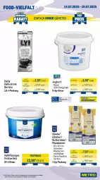Gazetka promocyjna Metro - Wochen-Angebote Gastro - Gazetka - ważna od 19.07 do 19.07.2025 - strona 10 - produkty: butter, butterkäse, drink, edamer, eimer, eis, gouda, hafer, Haferdrink, joghur, joghurt, Käse, Maasdam, maasdamer, mac, milch, natur, reis, Ti, tiefpreis