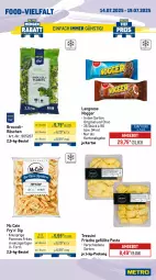 Gazetka promocyjna Metro - Wochen-Angebote Gastro - Gazetka - ważna od 19.07 do 19.07.2025 - strona 12 - produkty: angebot, beutel, broccoli, dip, gin, langnese, mc cain, nogger, pasta, pommes, Pommes Frites, Ti