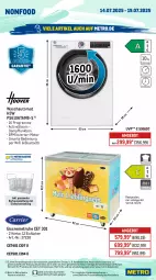 Gazetka promocyjna Metro - Wochen-Angebote Gastro - Gazetka - ważna od 19.07 do 19.07.2025 - strona 19 - produkty: angebot, auer, Bau, creme, eis, eiscreme, elle, korb, Metro, metro gastro, reis, Schere, teller, Ti