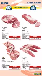 Gazetka promocyjna Metro - Wochen-Angebote Gastro - Gazetka - ważna od 19.07 do 19.07.2025 - strona 4 - produkty: angebot, eis, filet, fleisch, schwein, schweine, schweinefilet, schweinenacken, schweinerücken, steak, Ti, wein, weine