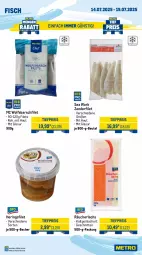 Gazetka promocyjna Metro - Wochen-Angebote Gastro - Gazetka - ważna od 19.07 do 19.07.2025 - strona 6 - produkty: Becher, beutel, eis, filet, filets, fisch, hering, Herings, lachs, Metro, Räucherlachs, reis, ring, schnitten, Ti, tiefpreis, wolfsbarsch, Zander