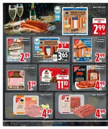 Gazetka promocyjna Edeka - Prospekte - Gazetka - ważna od 05.01 do 05.01.2026 - strona 18 - produkty: beef, bockwurst, eis, Käse, knacker, mam, marinade, paprika, reis, spare ribs, spitzenqualität, tee, Ti, wiener, wiener würstchen, wurst, würstchen, ZTE