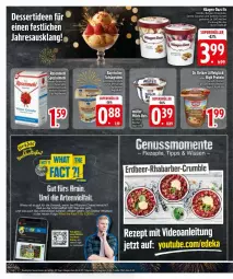 Gazetka promocyjna Edeka - Prospekte - Gazetka - ważna od 05.01 do 05.01.2026 - strona 22 - produkty: auer, Becher, cola, dessert, Dr. Oetker, eis, ente, häagen-dazs, LG, Löffel, milch, Müller, nuss, reis, resa, rezept, rezepte, rum, schlagrahm, Ti, tuc, ZTE