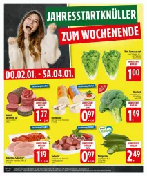 Gazetka promocyjna Edeka - Prospekte - Gazetka - ważna od 05.01 do 05.01.2026 - strona 24 - produkty: brokkoli, gulasch, gurke, gurken, jungbullen, natur, petersilie, Romanasalat, salat, schnitzel, schwein, Ti, wein, wurst