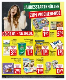 Gazetka promocyjna Edeka - Prospekte - Gazetka - ważna od 05.01 do 05.01.2026 - strona 26 - produkty: almighur, almighurt, Becher, bio, daim, deka, drink, edeka bio, eier, eis, emmentaler, filet, goldsteig, Kinder, lachs, lachsfilet, milch, milch-schnitte, milka, monte, nesquik, nuii, oreo, pingui, pudding, quark, Semmel, speisequark, toblerone, topf, Topfen, zott, Zott Monte