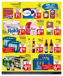 Gazetka promocyjna Edeka - Prospekte - Gazetka - ważna od 05.01 do 05.01.2026 - strona 27 - produkty: Alwa, auer, Bau, Bauer, beck's, beutel, Blüte, brunnen, Cap, elle, feinwaschmittel, flasche, franken brunnen, frucht, geschirr, hakle, LG, mineralwasser, natur, oettinger, papier, perwoll, pils, pilsener, premium pils, reiniger, rel, saft, sirup, somat, steiner, Tasche, taschen, tee, Ti, toilettenpapier, tücher, warsteiner, waschmittel, wasser, wein, Yo