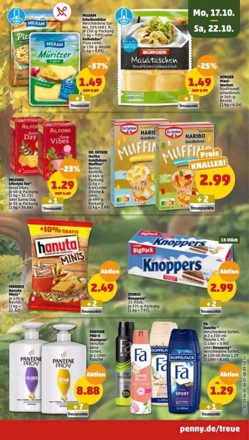 Aktueller Prospekt Penny - Prospekte - von 17.10 bis 22.10.2022 - strona 11 - produkty: deo, deospray, erde, Käse, pantene