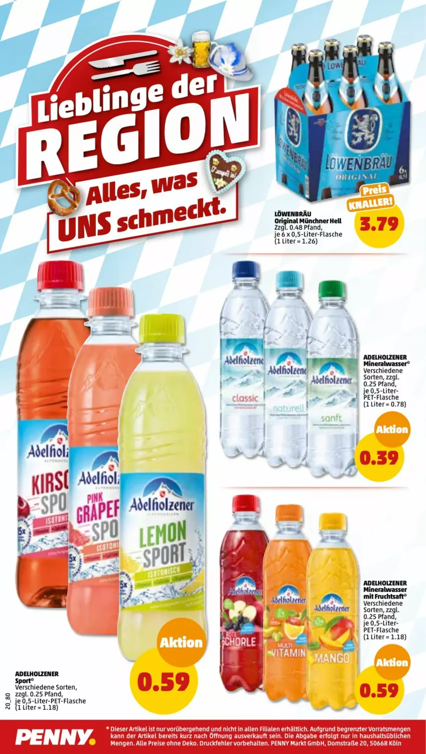 Aktueller Prospekt Penny - Prospekte - von 17.10 bis 22.10.2022 - strona 20 - produkty: adelholzener, Alwa, eis, flasche, frucht, fruchtsaft, gin, Holz, mineralwasser, mit frucht, pet-flasche, reis, saft, tee, Ti, wasser, ZTE