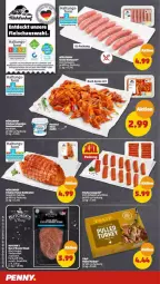 Gazetka promocyjna Penny - Prospekte - Gazetka - ważna od 22.10 do 22.10.2022 - strona 4 - produkty: eis, ente, fleisch, Geflügel, geflügelprodukte sind mit dem, geschnetzeltes, gyros, lack, rind, rinder, Rindersteak, rindfleisch, schwein, schweine, steak, tee, Ti, wein, weine, Zelt