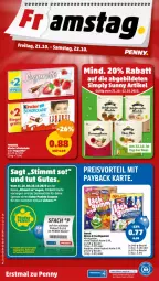 Gazetka promocyjna Penny - Prospekte - Gazetka - ważna od 22.10 do 22.10.2022 - strona 44 - produkty: beutel, coupon, eis, frucht, fruchtgummi, milch, Nimm 2, nuss, payback, Ti