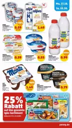 Gazetka promocyjna Penny - Prospekte - Gazetka - ważna od 22.10 do 22.10.2022 - strona 7 - produkty: alpro, auer, Bau, Bauer, Becher, bett, bier, drink, flasche, frischli, frucht, fruchtjoghurt, hafer, Haferdrink, joghur, joghurt, leckermäulchen, leine, milch, monte, pudding, quark, rahmjoghurt, schoko, soja, Sojadrink, Ti, weihenstephan, Yo, zott, Zott Monte