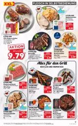 Gazetka promocyjna Kaufland - Gazetka - ważna od 18.05 do 18.05.2022 - strona 17 - produkty: angebot, angebote, Bau, besteck, braten, bratwurst, burger, eis, elle, entrecôte, fleisch, fleisch in selbstbedienung, geschirr, geschnetzeltes, grill, grillfackeln, hackfleisch, ilag, jungbullen, kotelett, küche, marinade, natur, paprika, pfeffer, purland, rind, rinder, rinderhackfleisch, Rinderroulade, rinderrouladen, rindfleisch, rouladen, rum, rumpsteak, saft, schinken, schinkenbraten, schnitten, schwein, schweine, Schweinebauch, schweinekotelett, steak, teller, Ti, tisch, wein, weine, wurst, Zelt, zwiebel