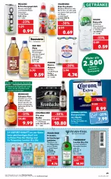 Gazetka promocyjna Kaufland - Gazetka - ważna od 18.05 do 18.05.2022 - strona 25 - produkty: alkohol, Alwa, angebot, angebote, apfel, auer, bier, Blüte, Brei, corona, corona extra, coupon, dry gin, elle, fever-tree, flasche, frucht, getränk, getränke, gin, ginger, holunder, holunderblüte, ingwer, krombache, krombacher, krombacher pils, london dry, london dry gin, mac, mineralwasser, Mio Mio, Mixgetränk, natur, natürliches mineralwasser, oder radler, Peroni, pils, radler, rel, saft, sofort-rabatt, Spezi, Tanqueray, Ti, tisch, valensina, volvic, wasser, zitrone