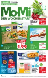 Gazetka promocyjna Kaufland - Gazetka - ważna od 18.05 do 18.05.2022 - strona 36 - produkty: ACC, Alaska-Seelachs, angebot, Becher, braten, Cap, cappuccino, chia, cin, creme, espresso, filet, fisch, fischstäbchen, freddo, frosta, gemüse-pfanne, getränk, getränke, hähnchenbrust, honig, ideal zum braten, lachs, Lauchzwiebel, lauchzwiebeln, mac, macchiato, milch, milchmischgetränke, Milchschnitte, mövenpick, oder cappuccino, pfanne, purland, radieschen, sim, snack, Ti, ZTE, zwiebel, zwiebeln