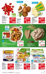 Gazetka promocyjna Kaufland - Gazetka - ważna od 18.05 do 18.05.2022 - strona 37 - produkty: angebot, angebote, arla, arla buko, auer, backwaren, Becher, bio, braten, brot, Buko, comté, dell, doppelrahmstufe, eis, elle, fleisch, frikadellen, frische backwaren, frischkäse, frischkäsezubereitung, frühstücksfleisch, geback, hartkäse, Käse, Krustenbrot, mit paprika, natur, paprika, pfanne, purland, pute, Romatomaten, schwein, schweine, schweinefleisch, spitzenqualität, Ti, tisch, tomate, tomaten, trolli, tulip, wein, weine, wiener, zwiebel, zwiebeln