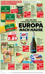 Gazetka promocyjna Kaufland - Gazetka - ważna od 09.11 do 09.11.2022 - strona 2 - produkty: angebot, aperitif, basilikum, Becher, beutel, bio, brut, Cap, cherrytomaten, doppelrahmstufe, ecco, elle, erde, frischkäse, galbani, gewürz, hartweizen, Käse, kräuter, kräutern, mac, mascarpone, mozzarella, Mutti, nuss, pasta, pilze, pizza, prosecco, Rana, ravioli, rel, ricotta, sauce, schinken, schnittkäse, spinat, Steinpilze, südtiroler, teigwaren, Ti, tisch, tomate, tomaten, tomatenmark, torte, tortellini, weichkäse, wein, zonin, ZTE