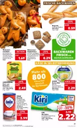 Gazetka promocyjna Kaufland - Gazetka - ważna od 09.11 do 09.11.2022 - strona 21 - produkty: angebot, angebote, auer, backwaren, baguette, ball, blume, blumen, brot, brötchen, chia, dekoration, doppelrahmstufe, eis, frische backwaren, Germ, hafer, Hefe, Käse, kiri, leerdammer, Loose, mac, Meister, milch, pflanze, pflanzen, Pflanzenfett, quark, quäse, rum, saft, sahne, salz, Schmelzkäse, sonnenblume, sonnenblumen, Sonnenblumenkerne, sonnenblumenkernen, Ti, weck