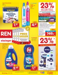 Gazetka promocyjna Netto Marken-Discount - Filial-Angebote - Gazetka - ważna od 07.01 do 07.01.2023 - strona 7 - produkty: angebot, aqua, Bad, Berger, bestpreis, buch, Coral, eis, fleisch, frühstücksfleisch, pool, pril, reis, reiseveranstalter, spülmittel, Ti, tulip, uhr, waschmittel, ZTE