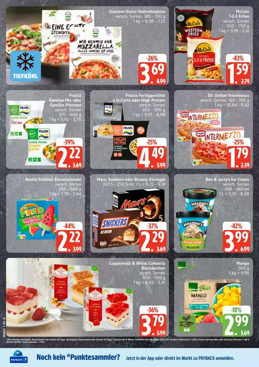 Aktueller Prospekt Edeka - Prospekte - von 31.08 bis 05.09.2026 - strona 16 - produkty: beere, Käse, mozzarella, payback, rel, tesa