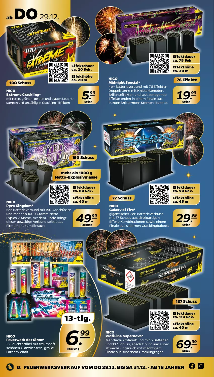 Aktueller Prospekt Netto - Woche 52 - von 26.12 bis 31.12.2022 - strona 18 - produkty: auer, batterie, batterien, LG, mam, ring, rwe, Ti, tisch