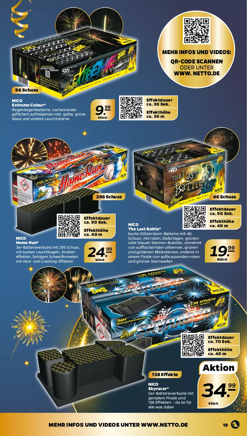 Aktueller Prospekt Netto - Woche 52 - von 26.12 bis 31.12.2022 - strona 19 - produkty: acer, auer, batterie, brause, deo, elle, Heu, Kugel, lack, Lacke, Skyr, Ti