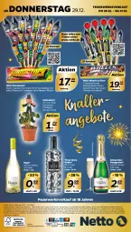 Gazetka promocyjna Netto - Woche 52 - Gazetka - ważna od 31.12 do 31.12.2022 - strona 28 - produkty: alle artikel ohne dekoration, angebot, dekoration, deo, eis, elle, Garten, glücksklee, hugo, Raketen, reis, rwe, SANTE, Schornsteinfeger, Three Sixty, Ti, topf, vodka