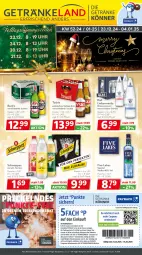 Gazetka promocyjna Getraenkeland - Gazetka - ważna od 04.01 do 04.01.2025 - strona 1 - produkty: aktionspreis, Alwa, Bad, becks, bestpreis, bestpreise, bier, coupon, coupons, decke, eis, flasche, getränk, getränke, LG, mineralwasser, payback, reis, schweppes, Ti, tonic, tonic water, tyskie, uhr, vodka, wasser