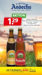 Gazetka promocyjna Getraenkeland - Gazetka - ważna od 04.01 do 04.01.2025 - strona 9 - produkty: Elan, flasche, getränk, getränke, Kloster Andechs, Spezi, Ti