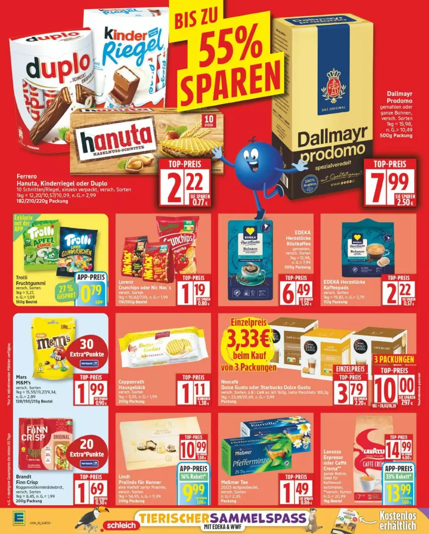 Aktueller Prospekt Edeka - Prospekte - von 01.09 bis 06.09.2025 - strona 10 - produkty: beutel, brandt, brot, frucht, fruchtgummi, knäckebrot, korn, trolli, trolli fruchtgummi