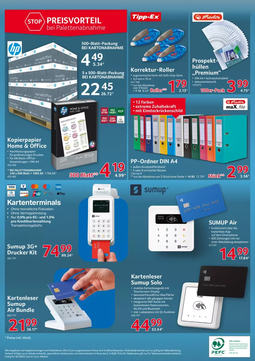 Aktueller Prospekt Selgros - Büro - von 20.10 bis 02.11.2022 - strona 12 - produkty: akku, angebot, angebote, Brei, din a4, drucker, eis, jbl, kopierpapier, kraft, LG, office, ordner, Palette, papier, preisvorteil, Rauch, reis, Roller, smartphone, tee, Ti, Tiere, touchscreen, Wella, ZTE