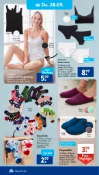 Gazetka promocyjna AldiSud - IN ZWEI WOCHEN - Gazetka - ważna od 30.09 do 30.09.2023 - strona 15 - produkty: Bau, baumwolle, Brazilian, dell, ecovero, eis, elle, lenzing, Mode, Pantoffeln, reis, Ria, slip, slips, spaghetti, Stier, tanktop, Ti, Unterwäsche, up2fashion, wolle