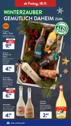 Gazetka promocyjna AldiSud - NÄCHSTE WOCHE - Gazetka - ważna od 19.11 do 19.11.2022 - strona 42 - produkty: aldi, almdudler, apfel, berentzen, caramel, eier, eierlikör, eis, flasche, gin, likör, mac, reis, rum, Ti