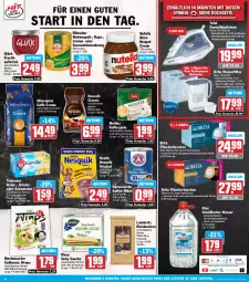 Gazetka promocyjna Hit - Wochenprospekt - Gazetka - ważna od 13.09 do 13.09.2025 - strona 14 - produkty: Amber, aufstrich, auto, bärenmarke, beutel, bihophar, blume, blumen, brita, bügel, Bügeleisen, creme, dampfbügeleisen, eis, filterkartuschen, frucht, fruchtaufstrich, gin, honig, kaffee, kaffeepads, kuchen, lambertz, mac, Maxtra, melitta, mestemacher, milch, mövenpick, natur, nero, Nescafé, nesquik, nestlé, Nougatcreme, nuss, nutella, reis, rwe, snack, snacks, sonnenblume, sonnenblumen, tee, teekanne, tefal, Ti, Tiere, wasa, wasser, wasserfilter, wassertank, wrap, wraps, ZTE
