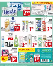 Gazetka promocyjna Edeka - Prospekte - Gazetka - ważna od 11.01 do 11.01.2025 - strona 27 - produkty: alleinfuttermittel, Bau, coupon, deo, deospray, duschgel, eis, fa duschgel, flasche, Guhl, lenor, lenor weichspüler, nivea, Odol, odol med, odol med3, pantene, pantene pro-v, pastete, pro-v, reiniger, reis, roll-on, sagrotan, Schal, Schale, shampoo, shampoo oder spülung, spülung, Ti, vita, weichspüler