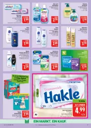 Gazetka promocyjna Marktkauf - Prospekt - Gazetka - ważna od 05.09 do 05.09.2026 - strona 25 - produkty: cosmea, creme, deo, deospray, Discreet, duschgel, eis, flasche, flüssigseife, haarspray, hakle, hakle toilettenpapier, mundspülung, nivea, Odol, Odol-med 3, olive, palmolive, pampers, papier, reis, roll-on, Roller, Seife, shampoo, slip, slipeinlagen, spülung, Ti, toilettenpapier, windeln, zahncreme, ZTE